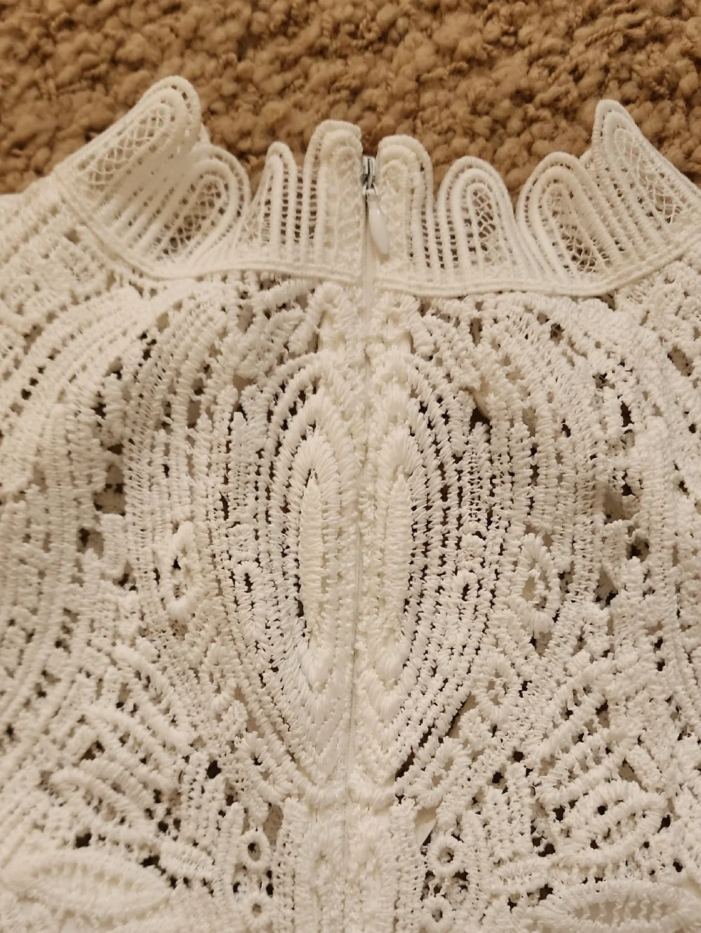 White House Black Market White Lace Dress - Picture 9 of 9